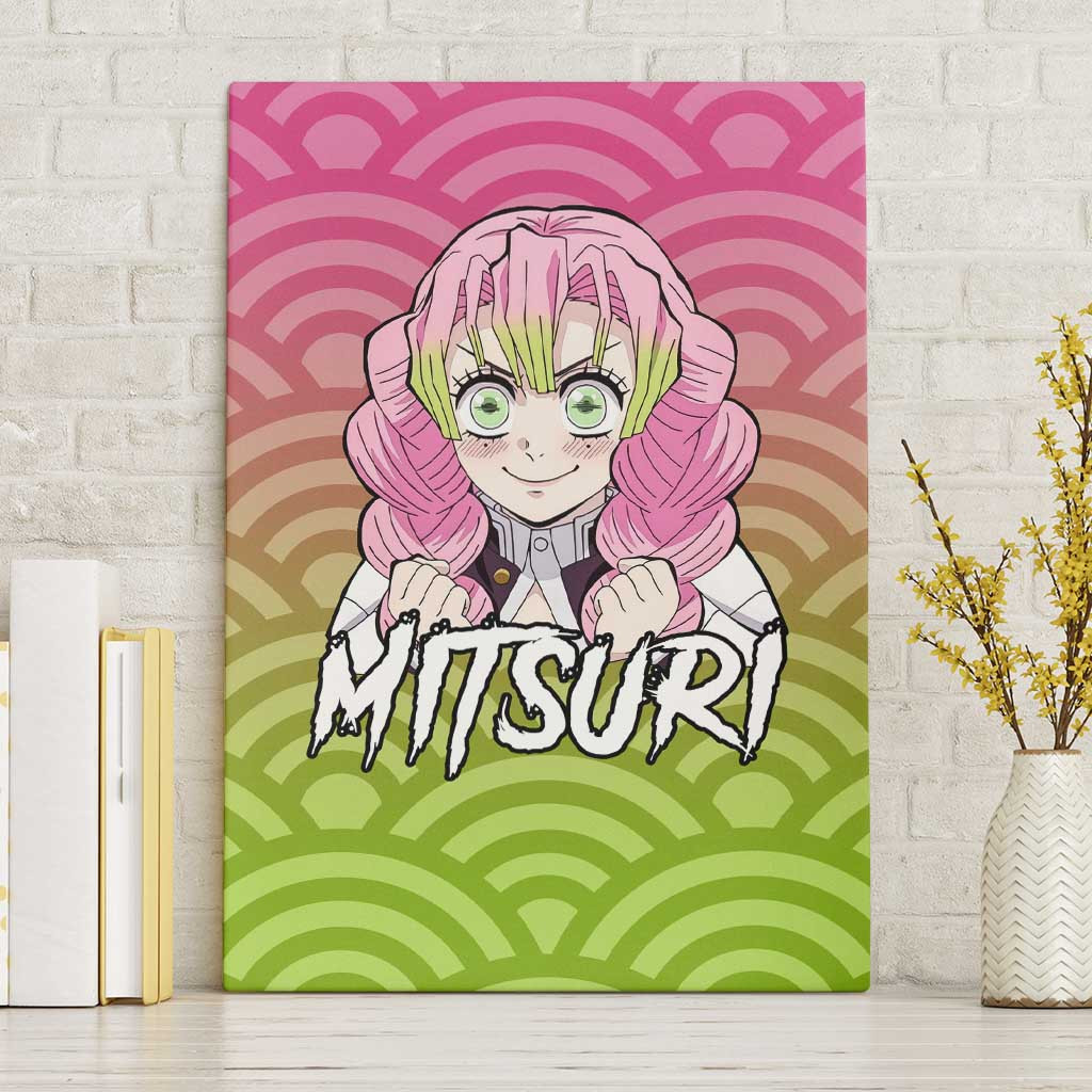 Mitsuri Kanroji Demon Slayer Canvas Wall Art Anime Style Ts04