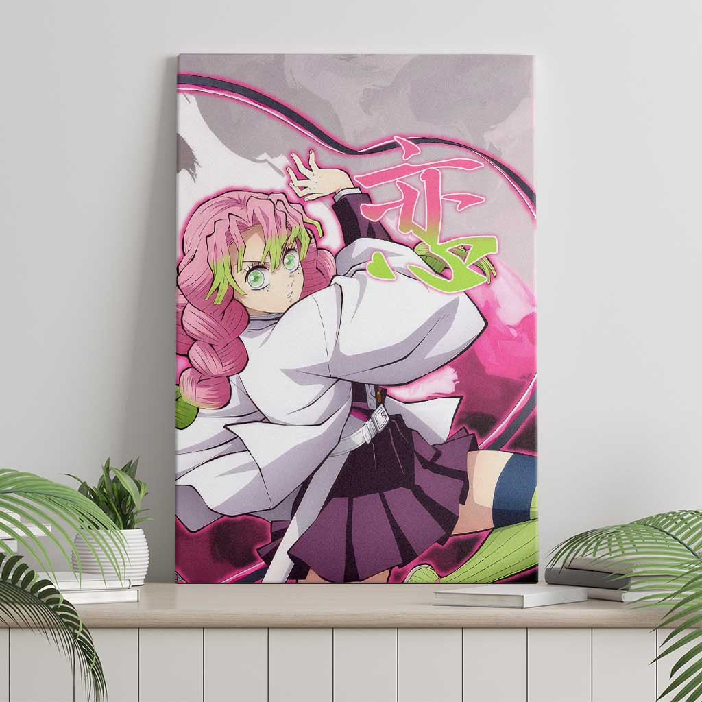 Mitsuri Kanroji Demon Slayer Canvas Wall Art Anime Style Ts04