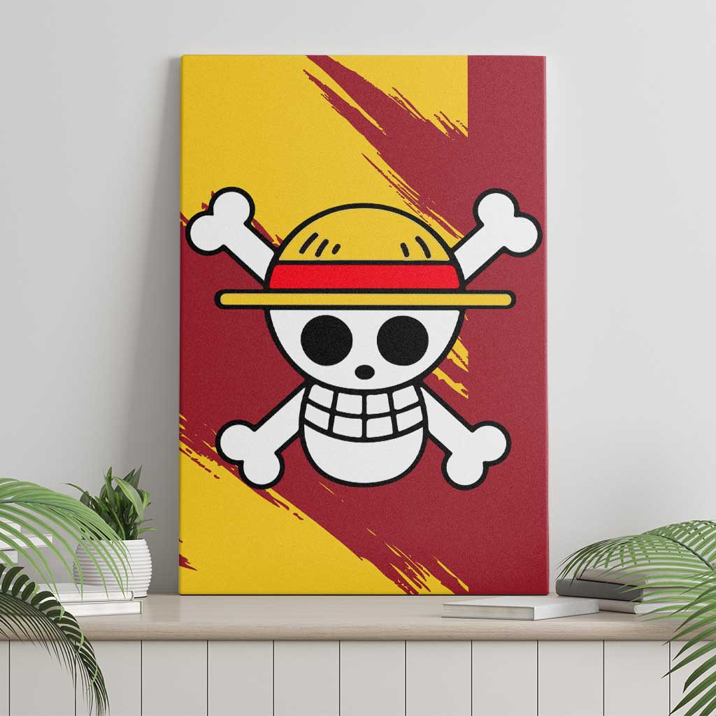 Monkey D Luffy One Piece Canvas Wall Art Anime Uniform Style Ts04