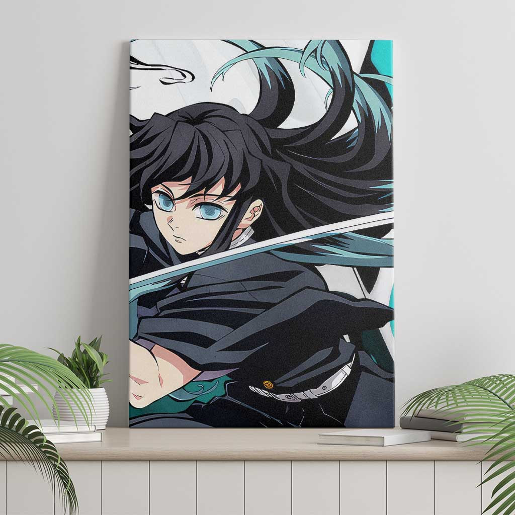 Muichiro Tokito Demon Slayer Canvas Wall Art Anime Style Ts04