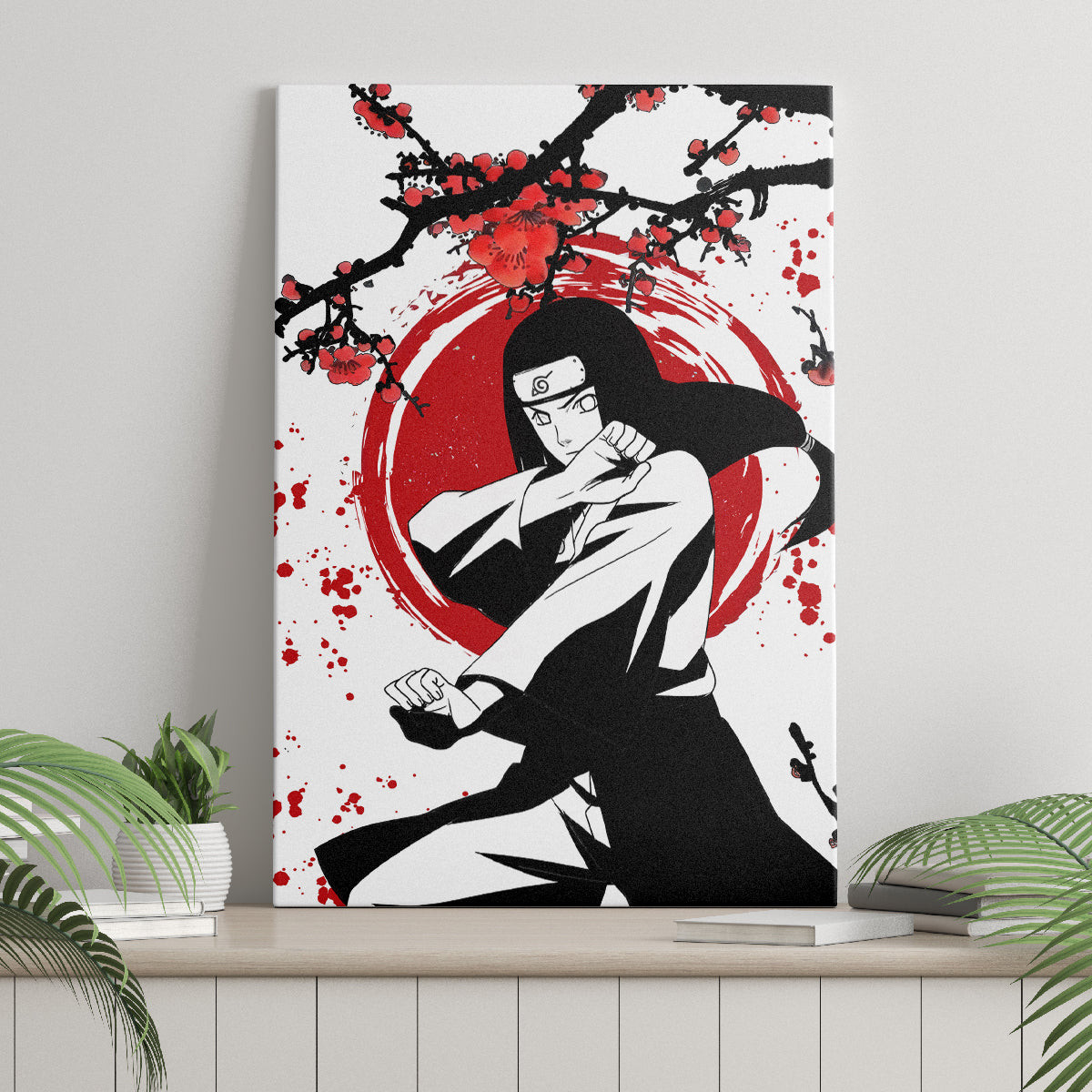 Neji Hyuga Canvas Wall Art