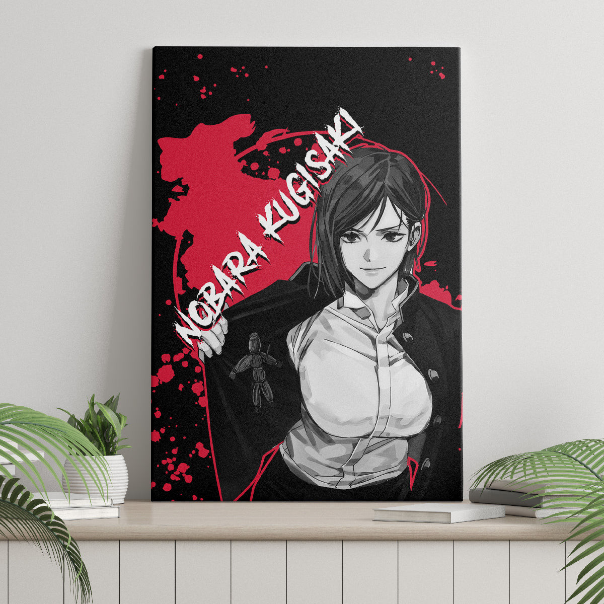 Nobara Kugisaki Jujutsu Kaisen Canvas Wall Art Manga Style Art