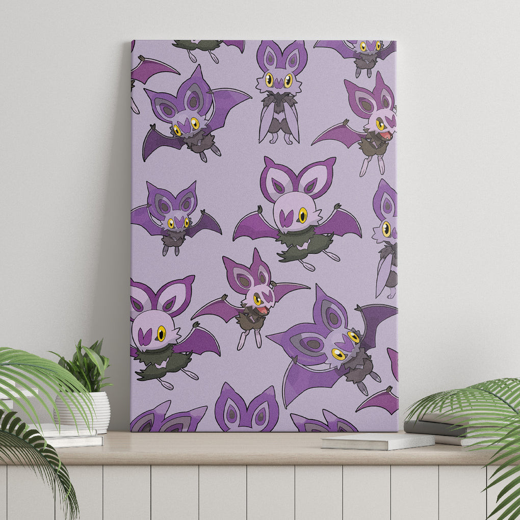 Noibat Clothes Pattern Style Canvas Wall Art