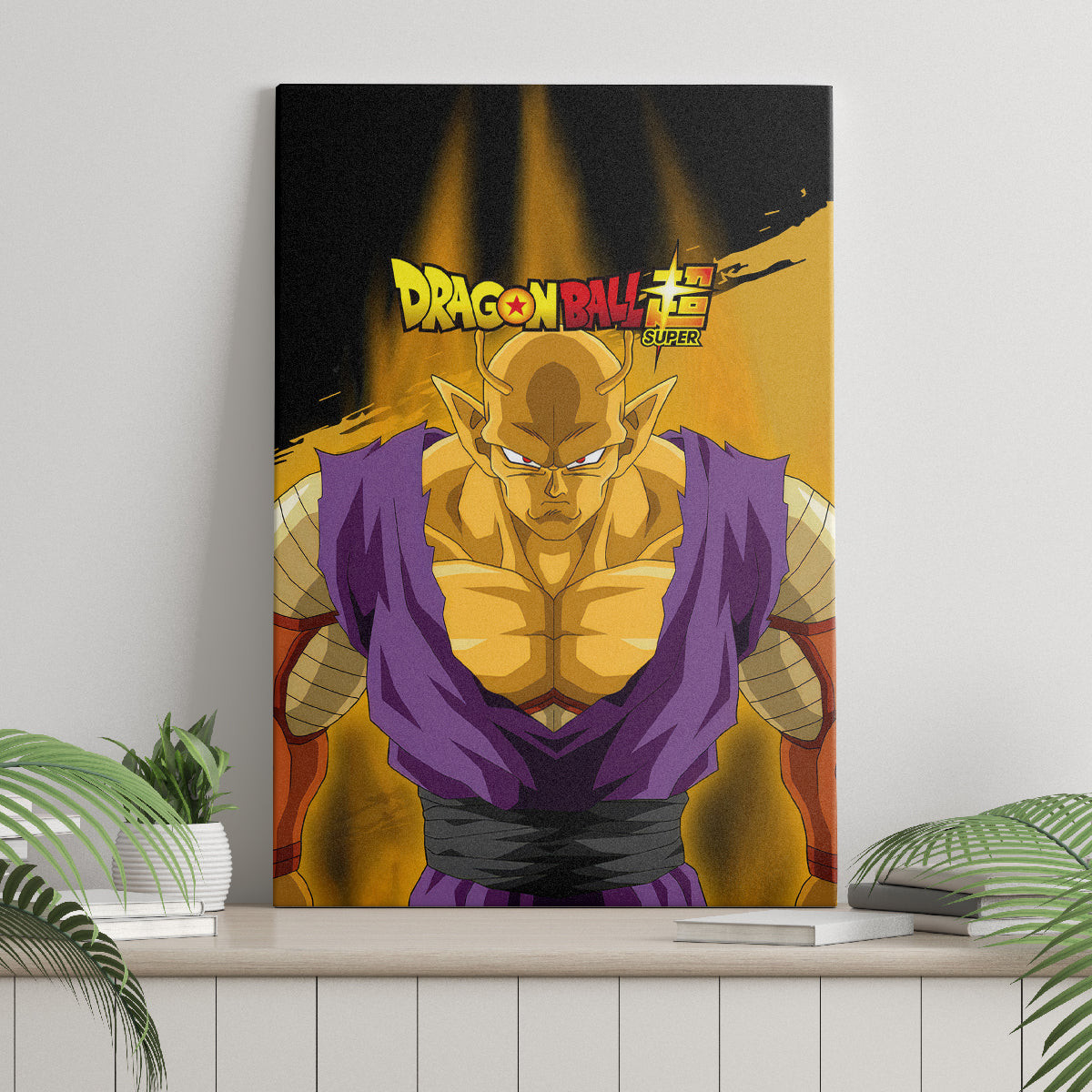 Orange Piccolo Super Anime Canvas Wall Art