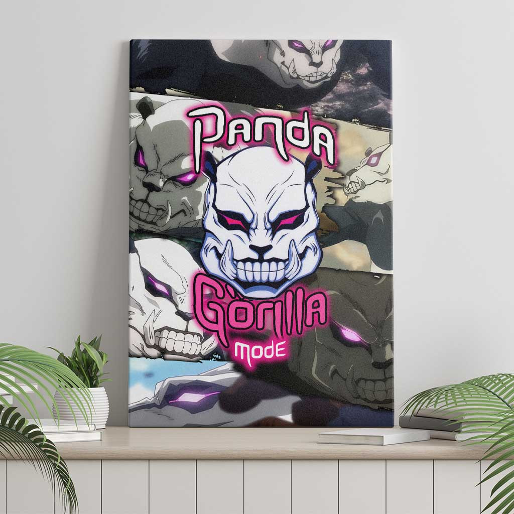 Panda Jujutsu Kaisen Canvas Wall Art Anime Style