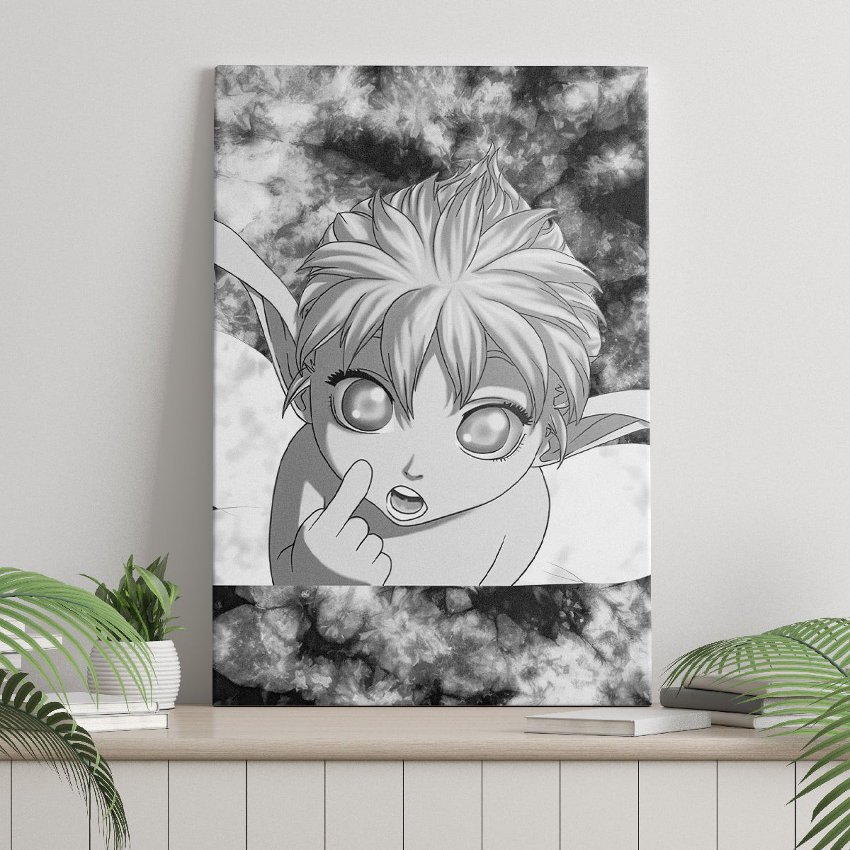 Puck Berserk Canvas Wall Art Grunge Style