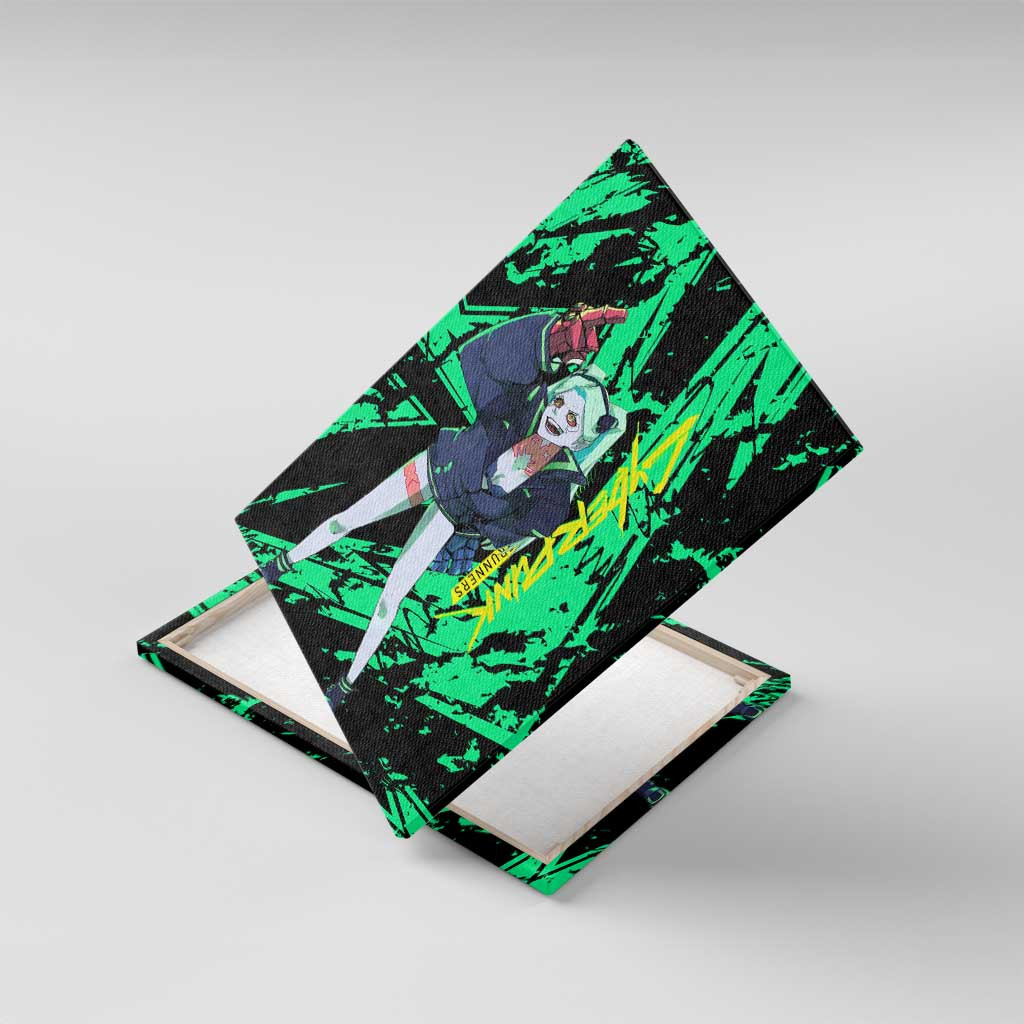 Rebecca Cyberpunk Canvas Wall Art Anime Style Ts04