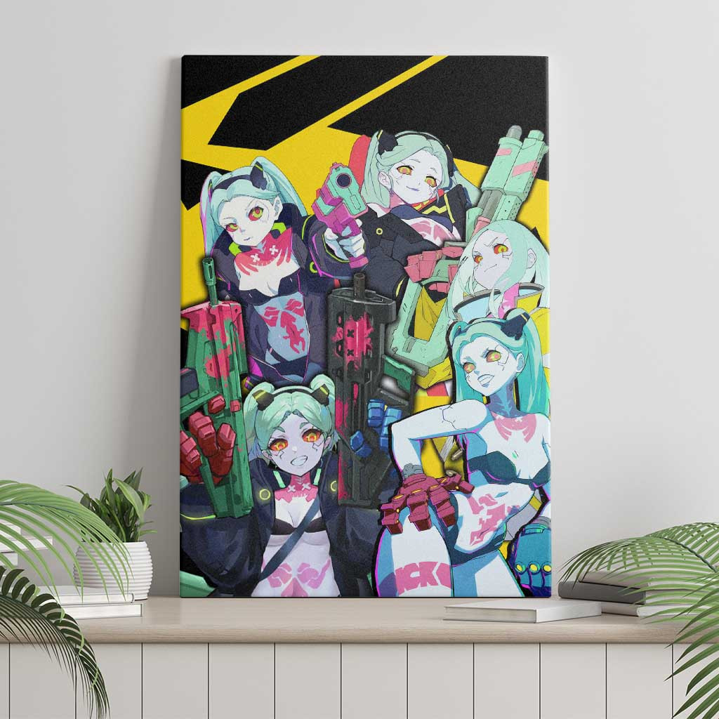 Rebecca Cyberpunk Edgerunners Canvas Wall Art Anime Style Ts04