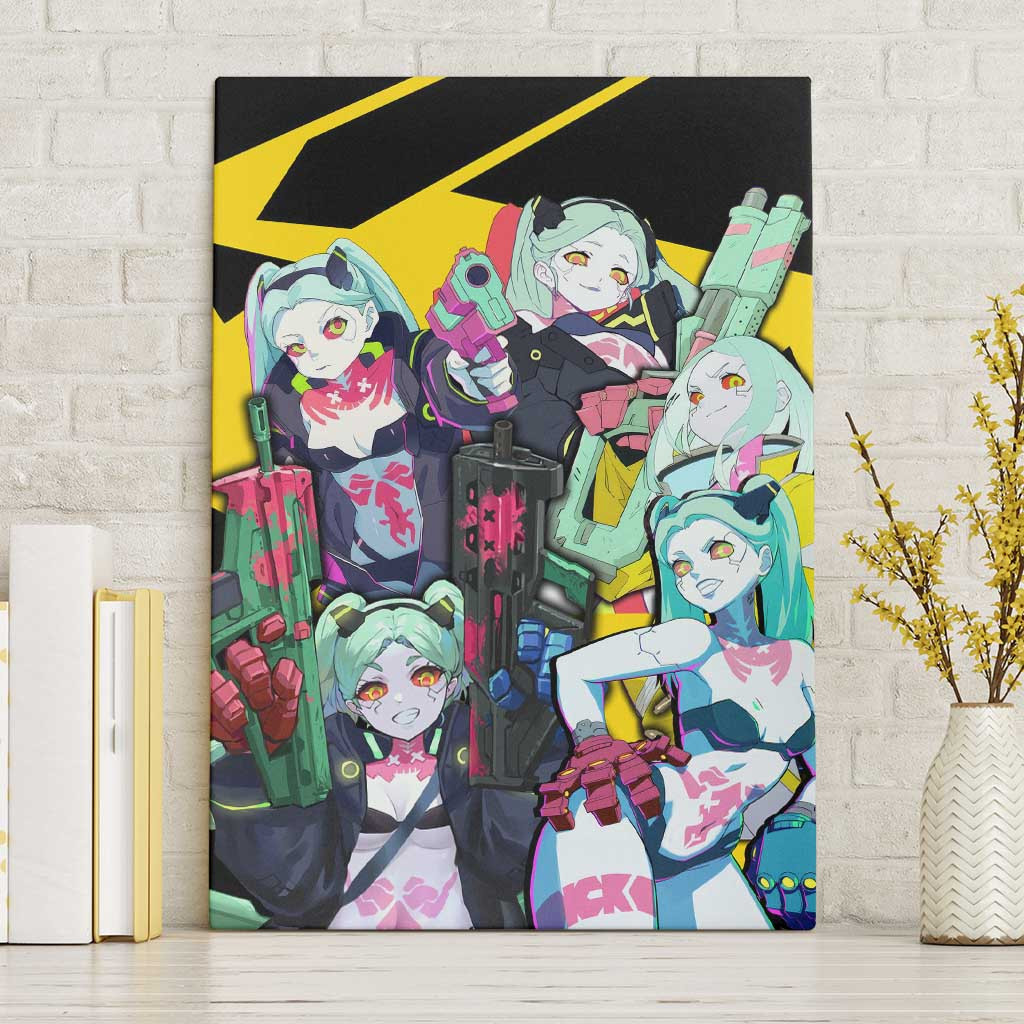 Rebecca Cyberpunk Edgerunners Canvas Wall Art Anime Style Ts04