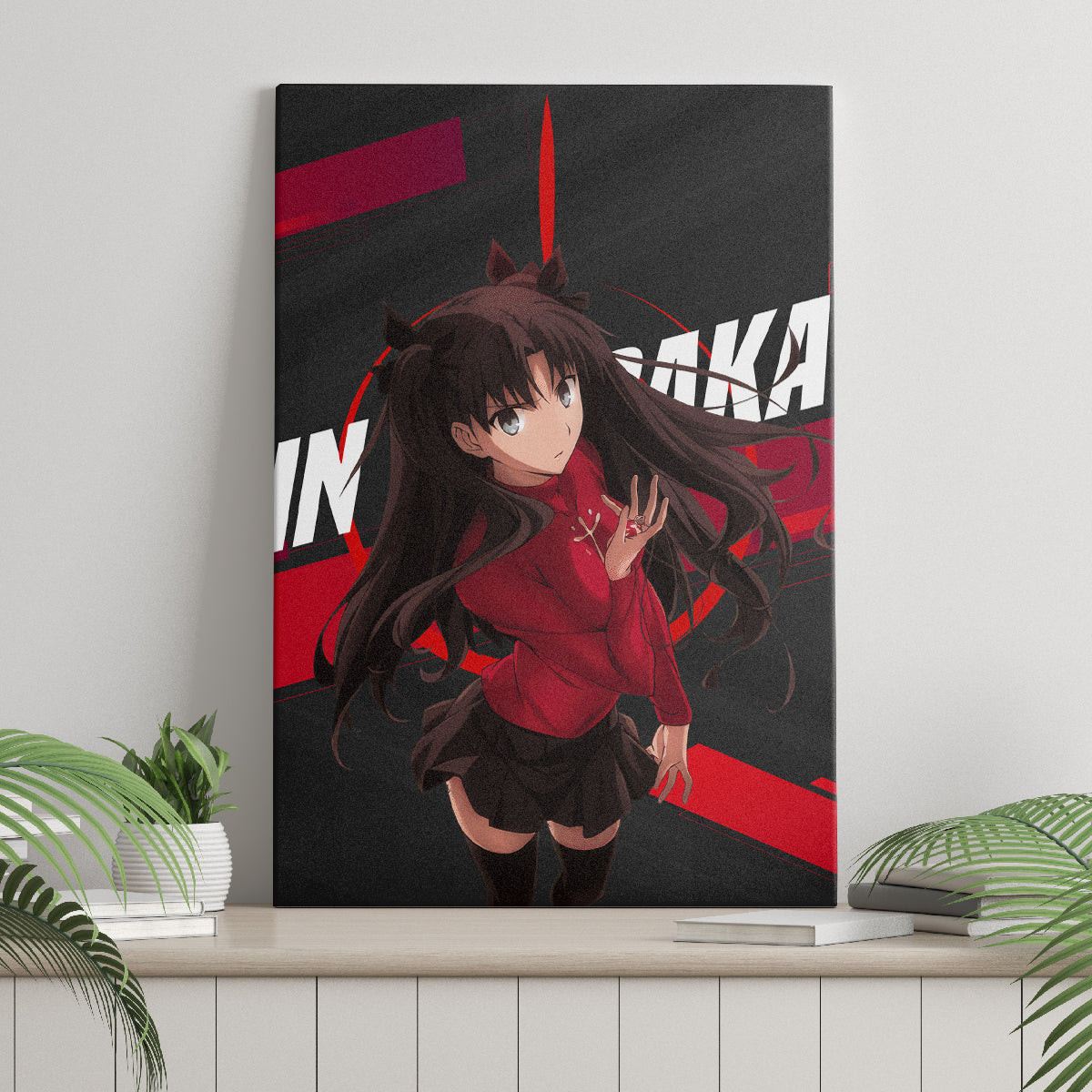 Rin Tohsaka Canvas Wall Art