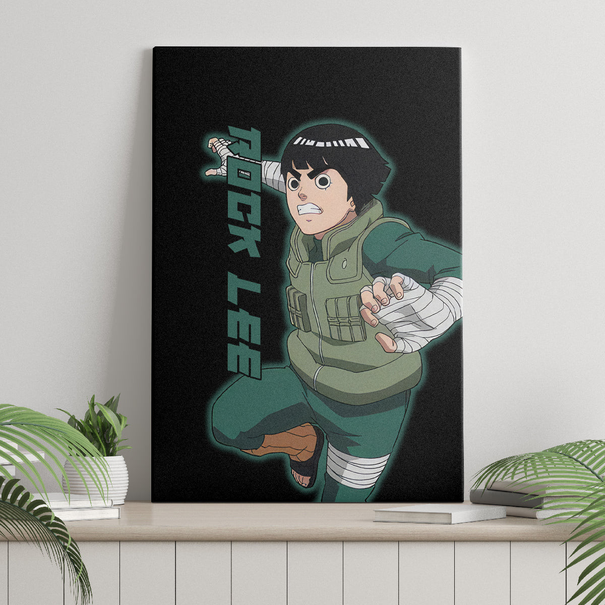 Rock Lee Canvas Wall Art