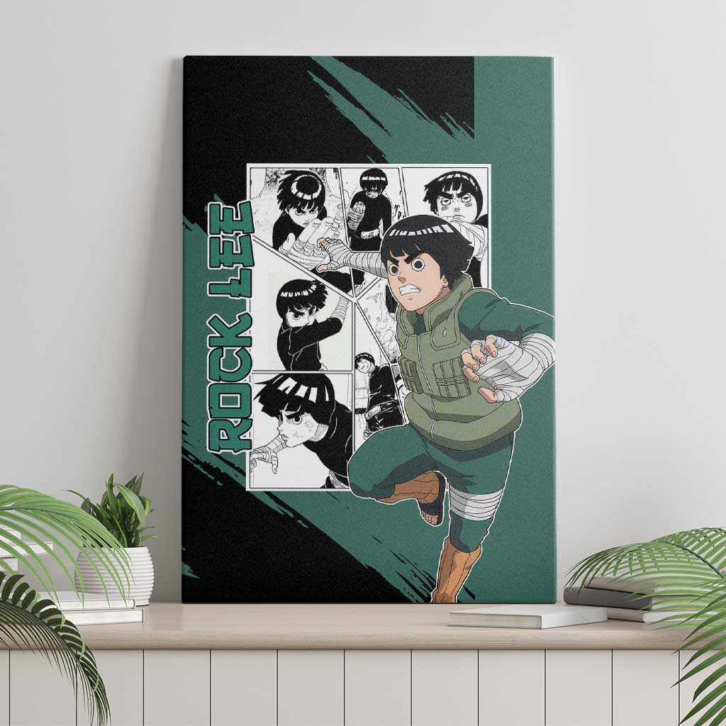 Rock Lee Naruto Canvas Wall Art Anime Mix Manga Style