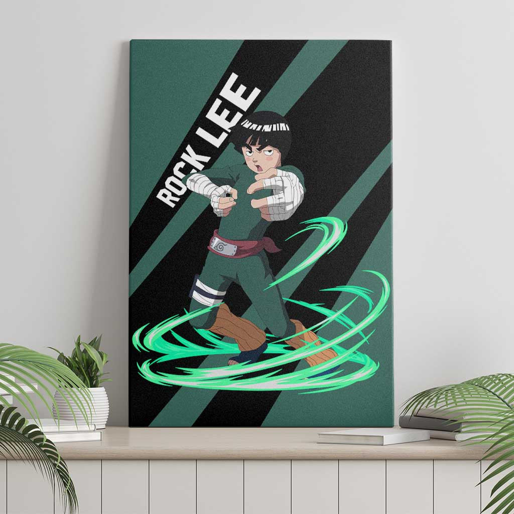 Rock Lee Naruto Canvas Wall Art Anime Style Ts04