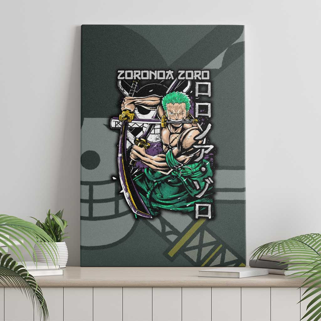 Roronoa Zoro V2 One Piece Canvas Wall Art Anime Style Ts04