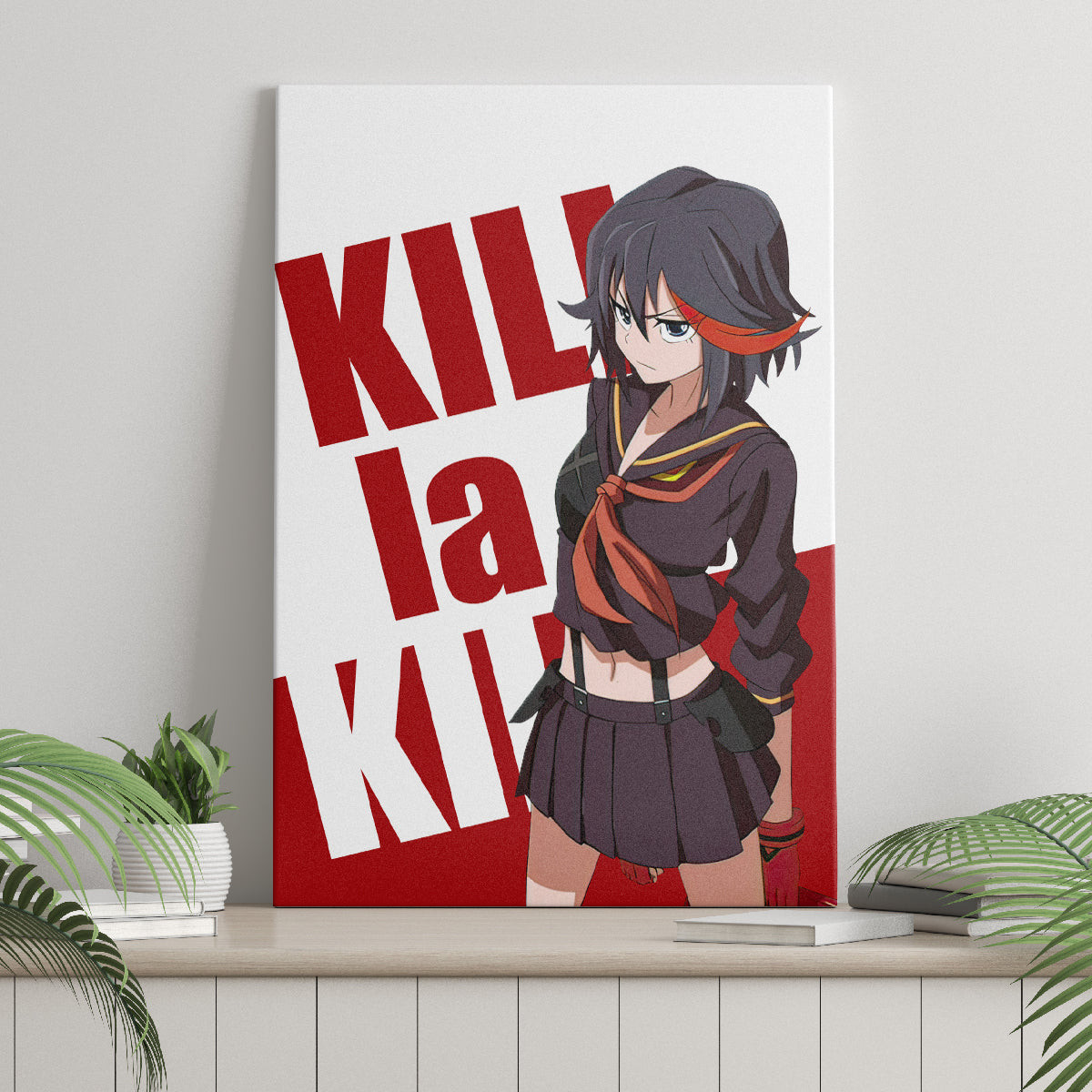 Ryuko Matoi Kill La Kill Canvas Wall Art Anime Style