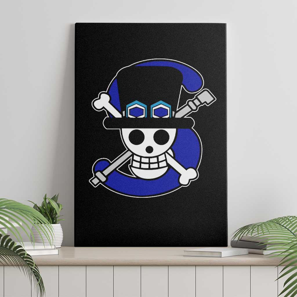 Sabo One Piece Canvas Wall Art Anime Uniform Style