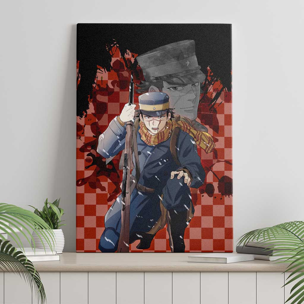 Saichi Sugimoto Golden Kamuy Canvas Wall Art Anime Style Ts04