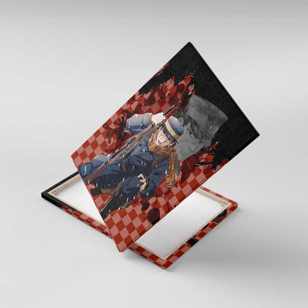 Saichi Sugimoto Golden Kamuy Canvas Wall Art Anime Style Ts04