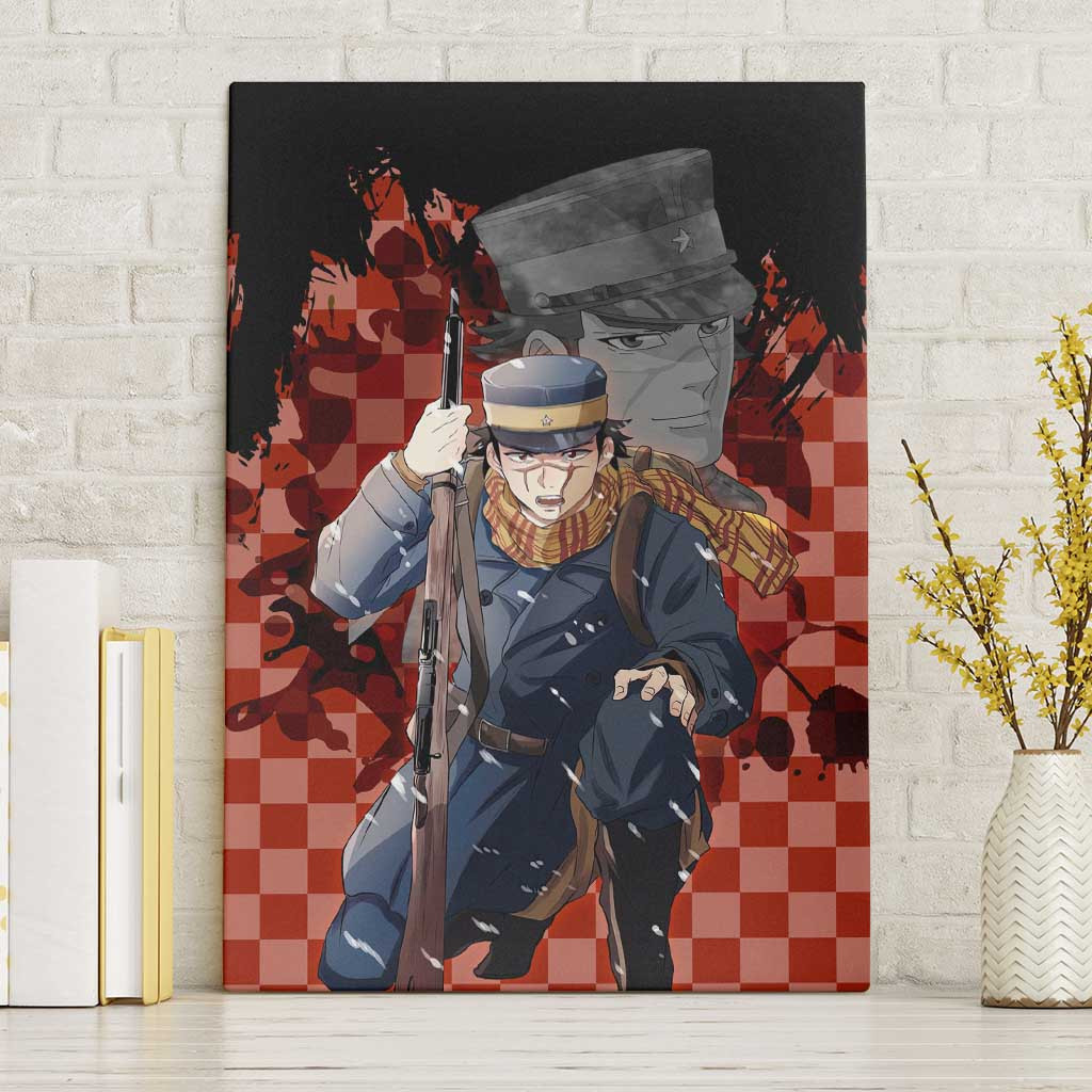 Saichi Sugimoto Golden Kamuy Canvas Wall Art Anime Style Ts04