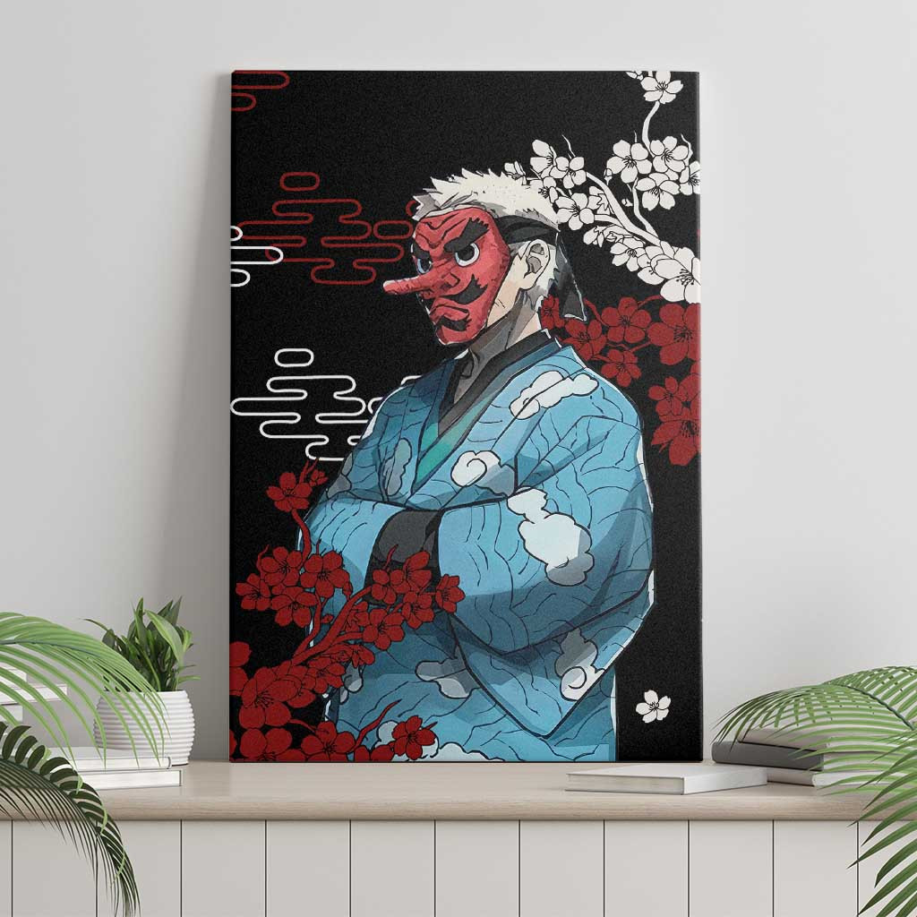 Sakonji Urokodaki Demon Slayer Canvas Wall Art Anime Japan Style