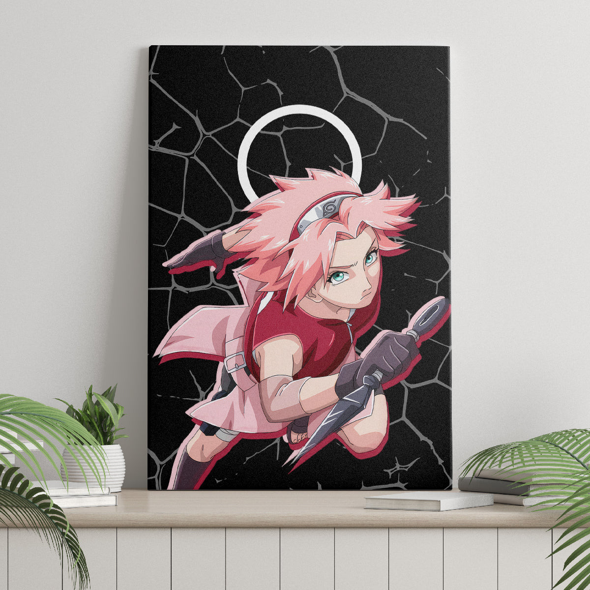 Sakura Haruno Naruto Anime Canvas Wall Art