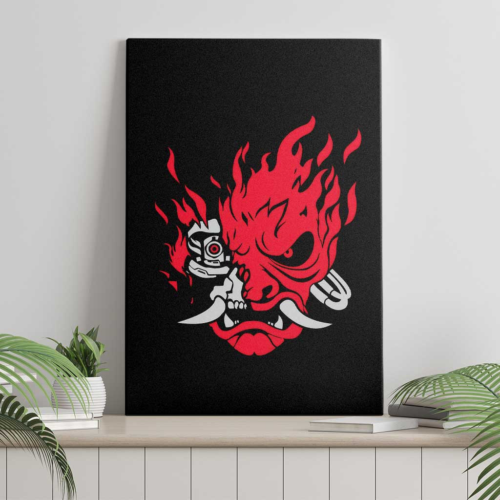Samurai Cyberpunk Canvas Wall Art Anime Style Ts04