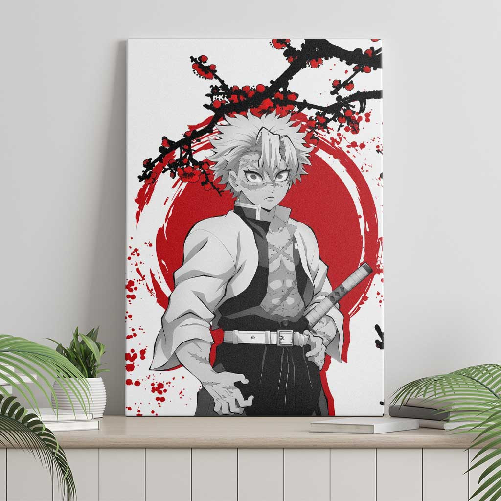 Sanemi Shinazugawa Demon Slayer Canvas Wall Art Anime Japan Style