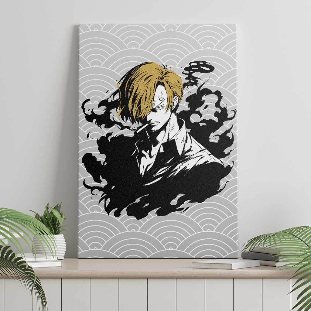 Sanji One Piece Canvas Wall Art Anime Style Ts04