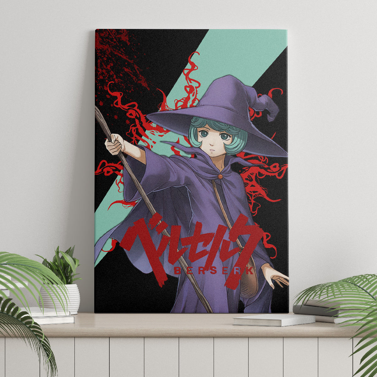 Schierke Basrard Canvas Wall Art Anime Style
