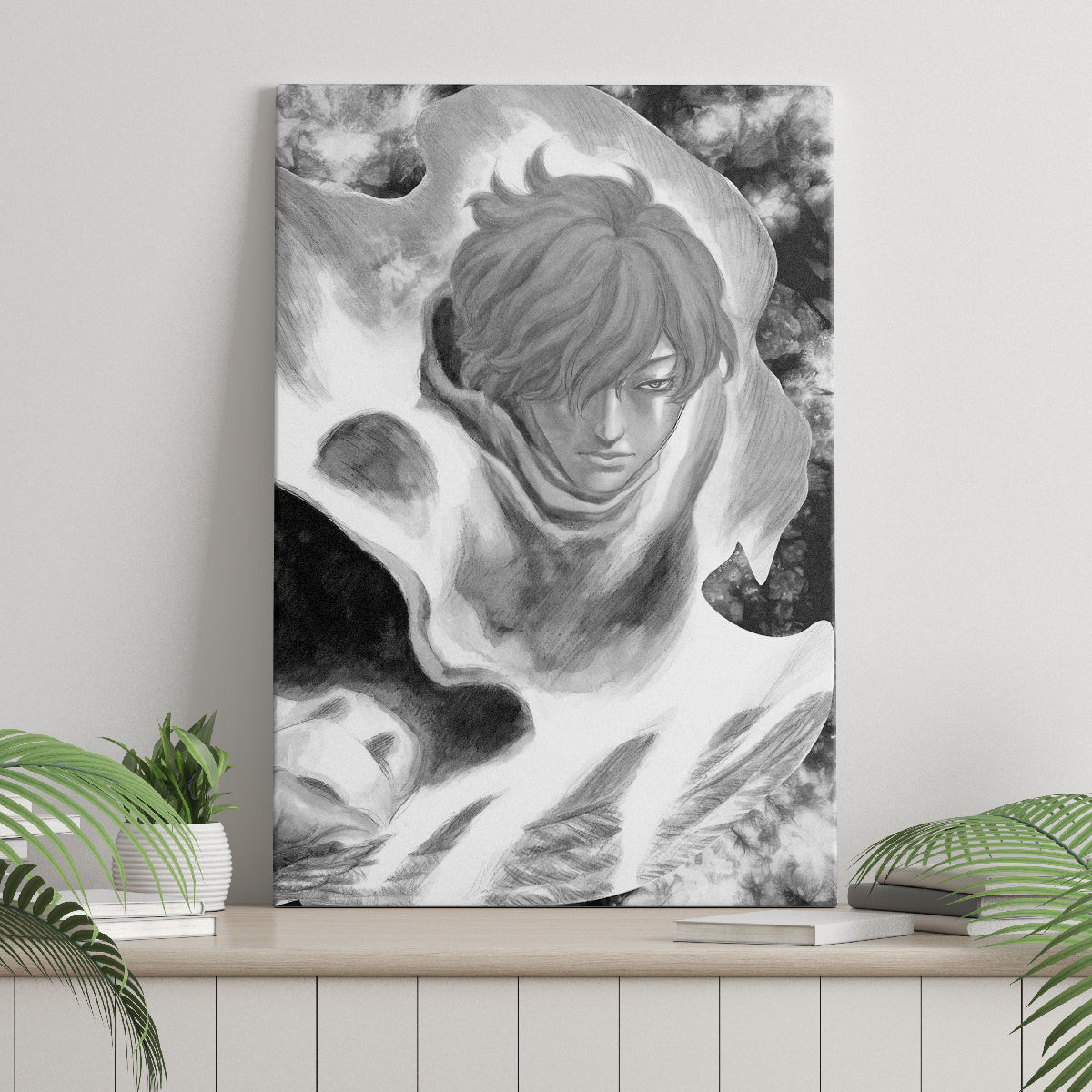 Serpico Berserk Canvas Wall Art Grunge Style