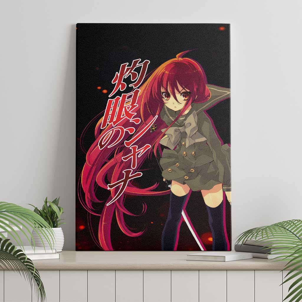 Shana Shakugan No Shana Canvas Wall Art Anime Style