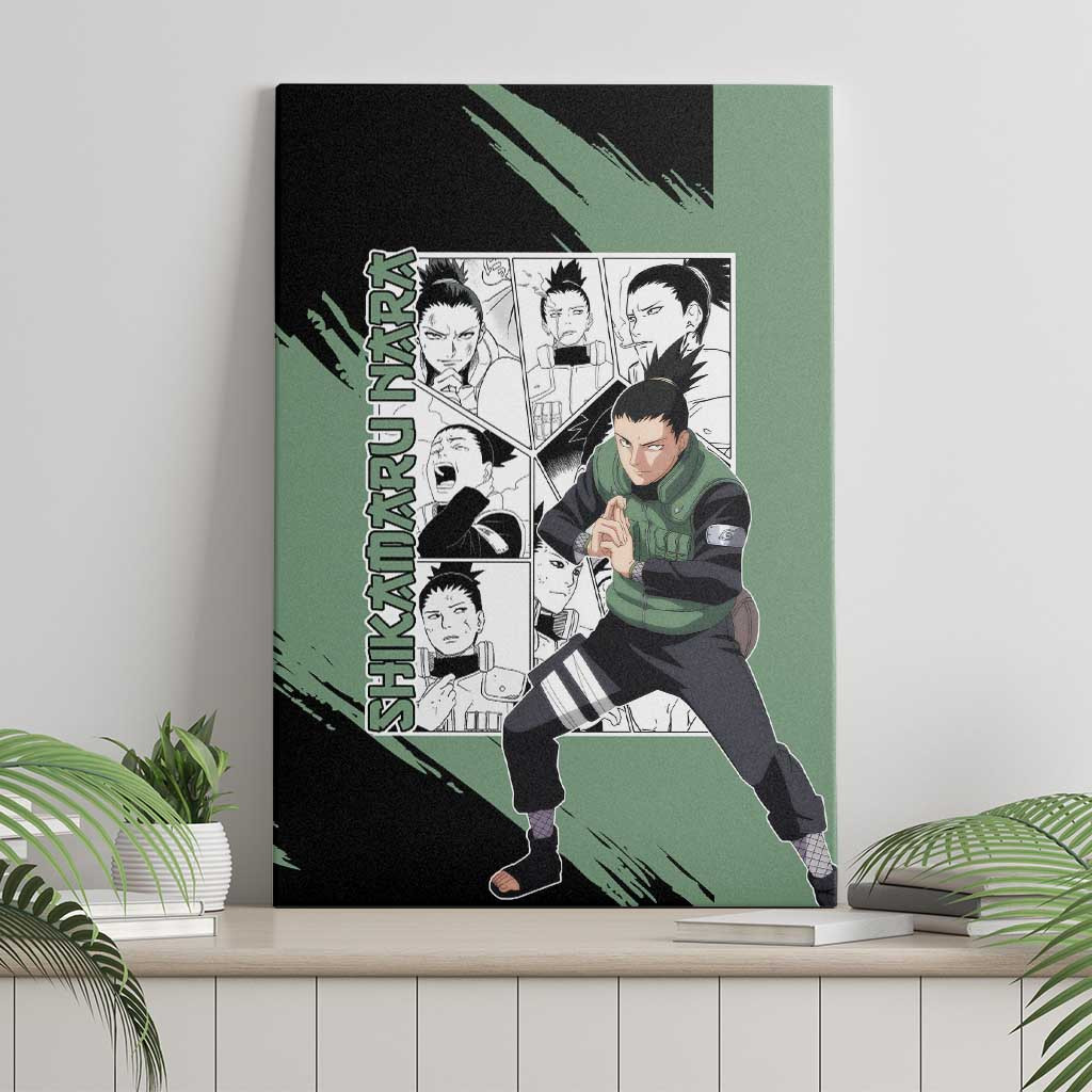 Shikamaru Nara Naruto Canvas Wall Art Anime Mix Manga Style
