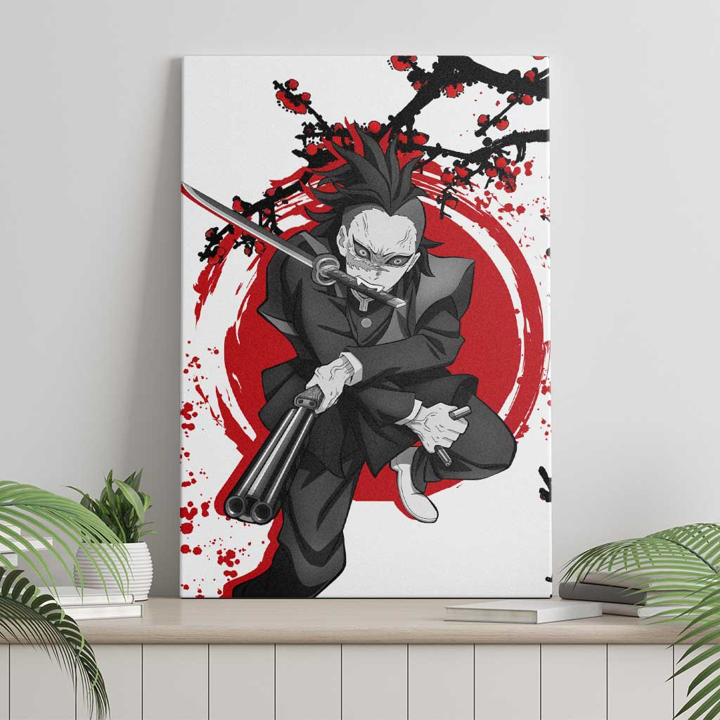 Shinazugawa Genya Demon Slayer Canvas Wall Art Anime Japan Style Ts04