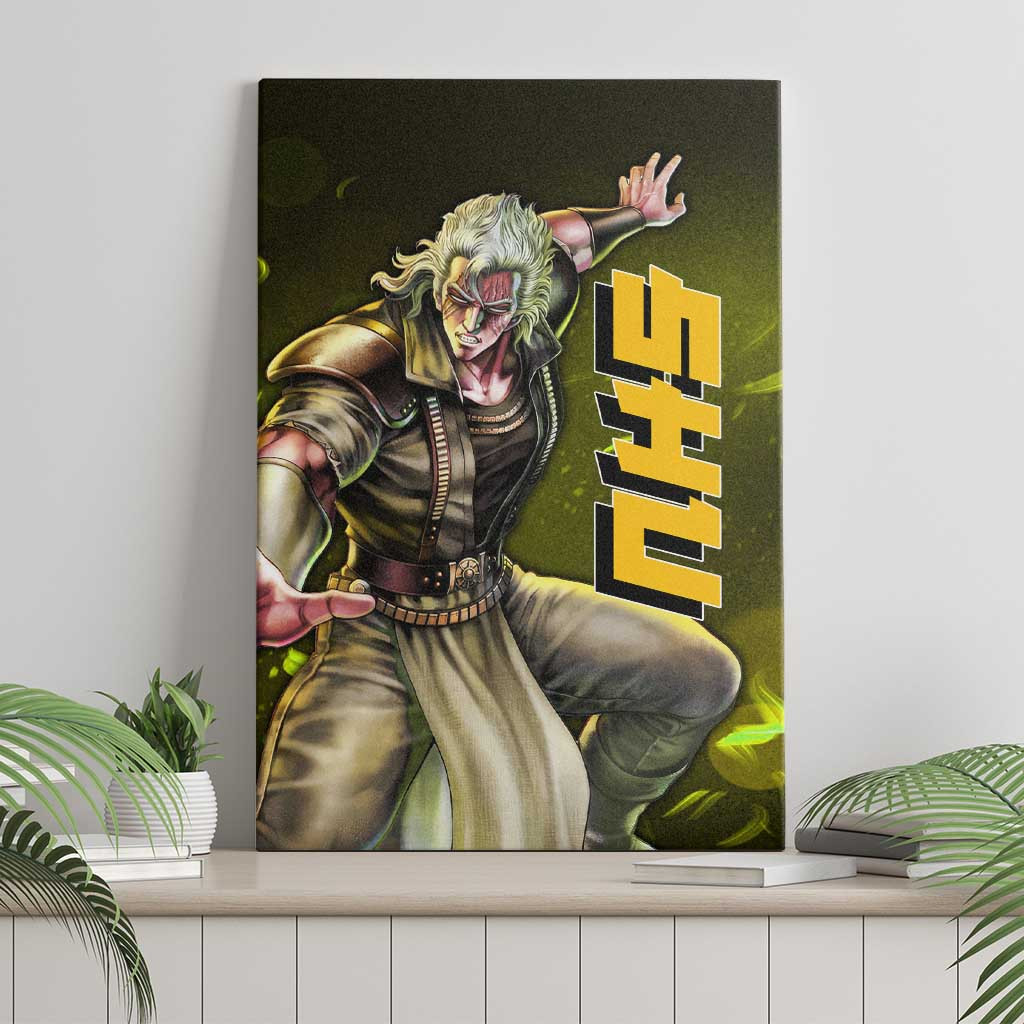 Shu Fist Of The North Star Canvas Wall Art Anime Style