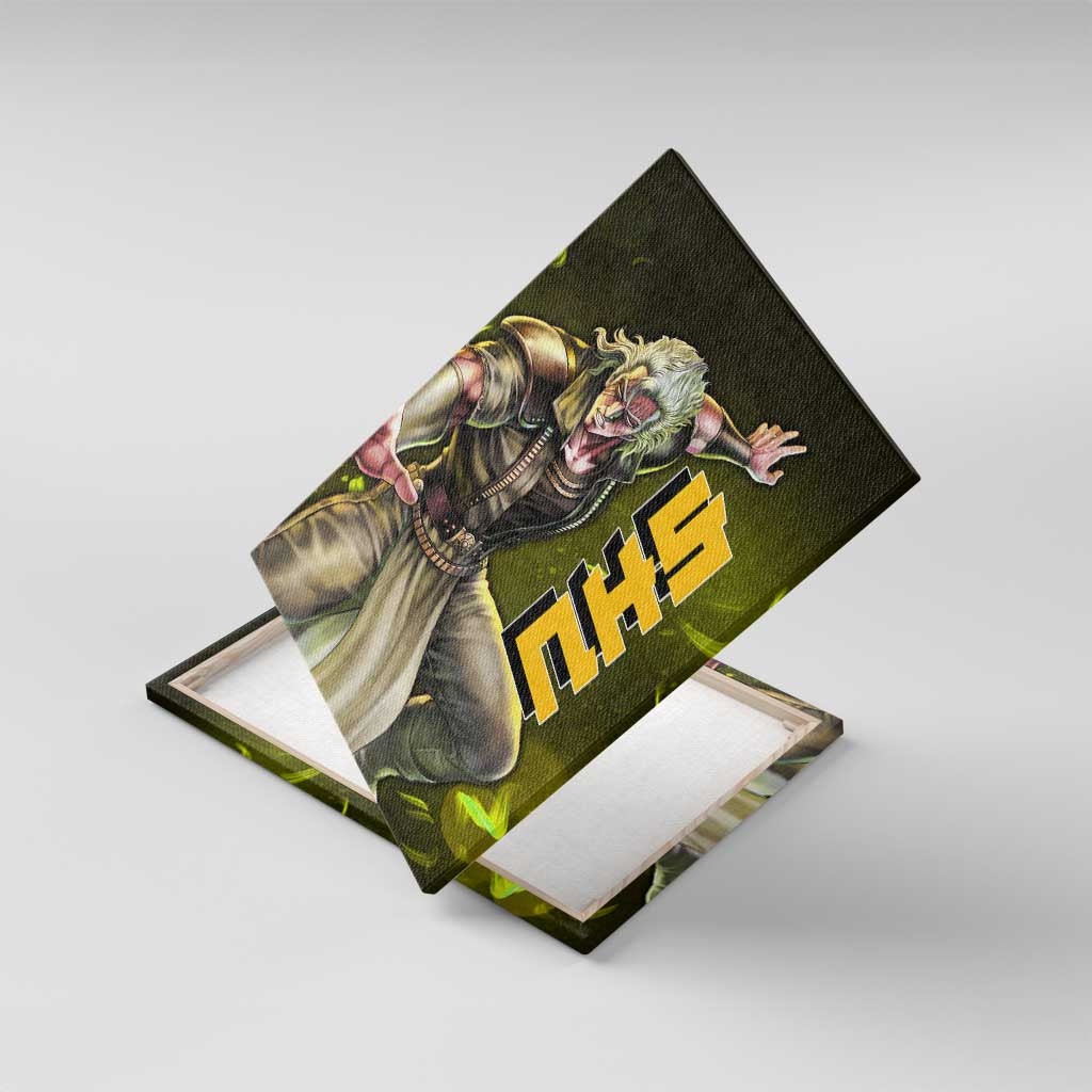 Shu Fist Of The North Star Canvas Wall Art Anime Style