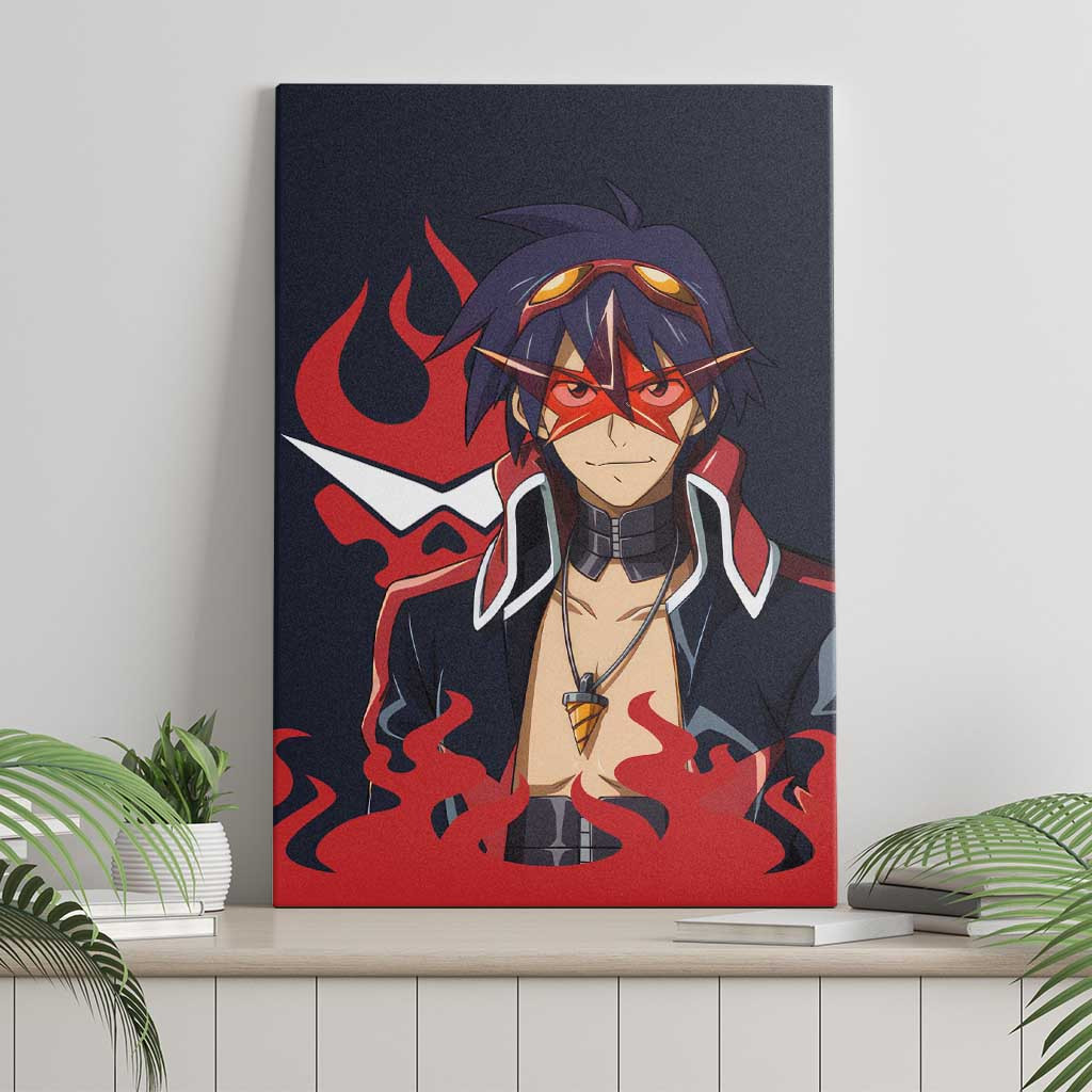 Simon Tengen Toppa Guren Lagann Canvas Wall Art Anime Style Ts04
