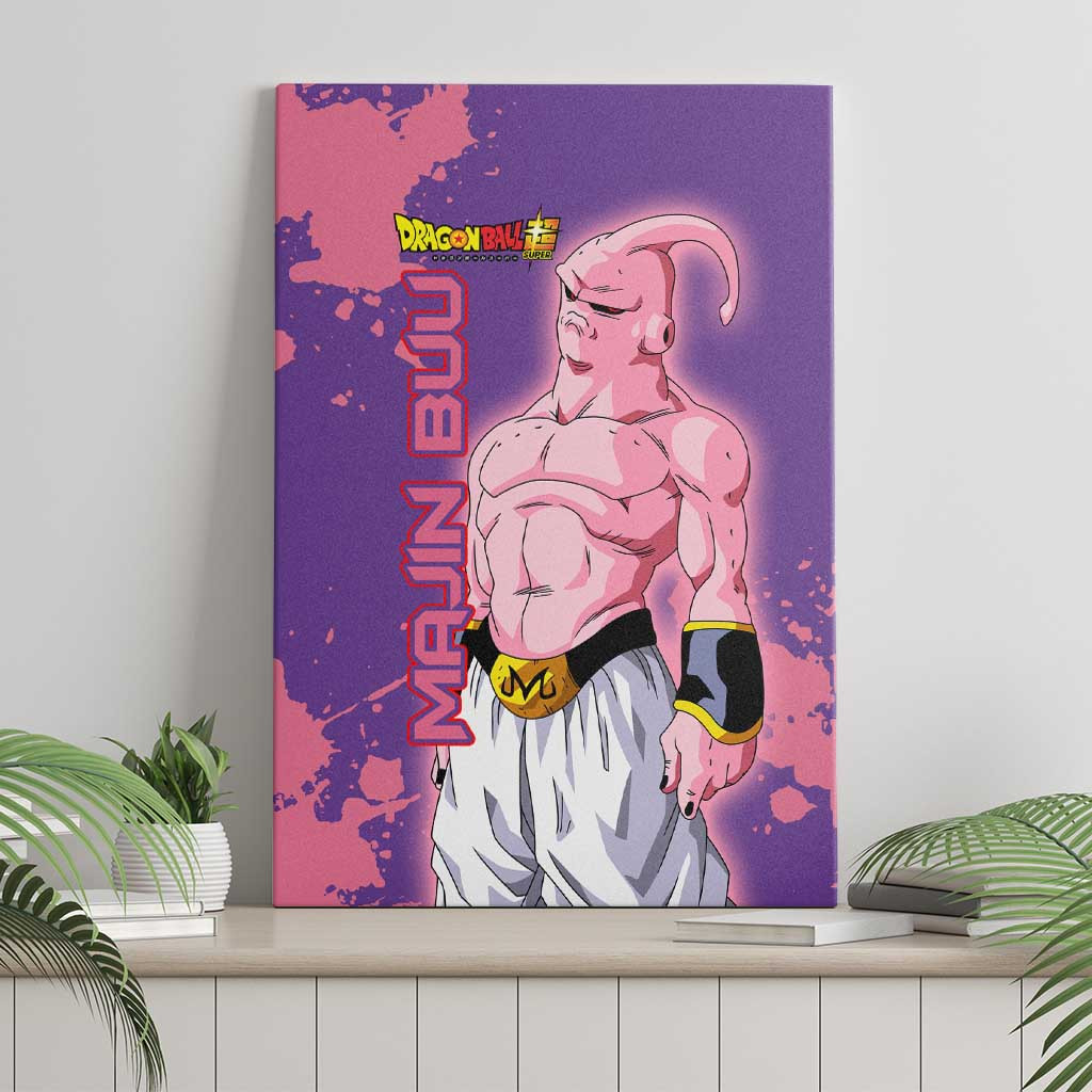 Skinny Majin Buu Dragon Ball Canvas Wall Art Anime Style Ts04