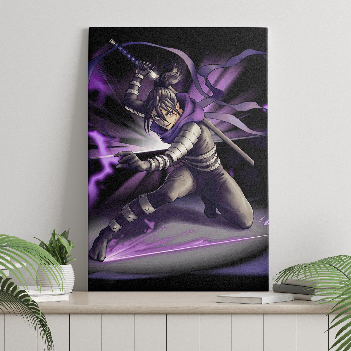 Sonic One Puch Man Canvas Wall Art