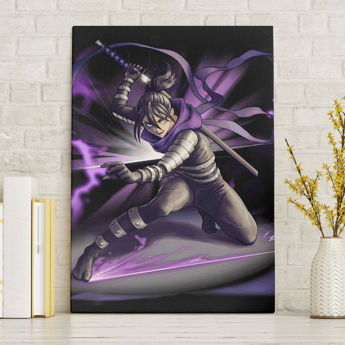 Sonic One Puch Man Canvas Wall Art