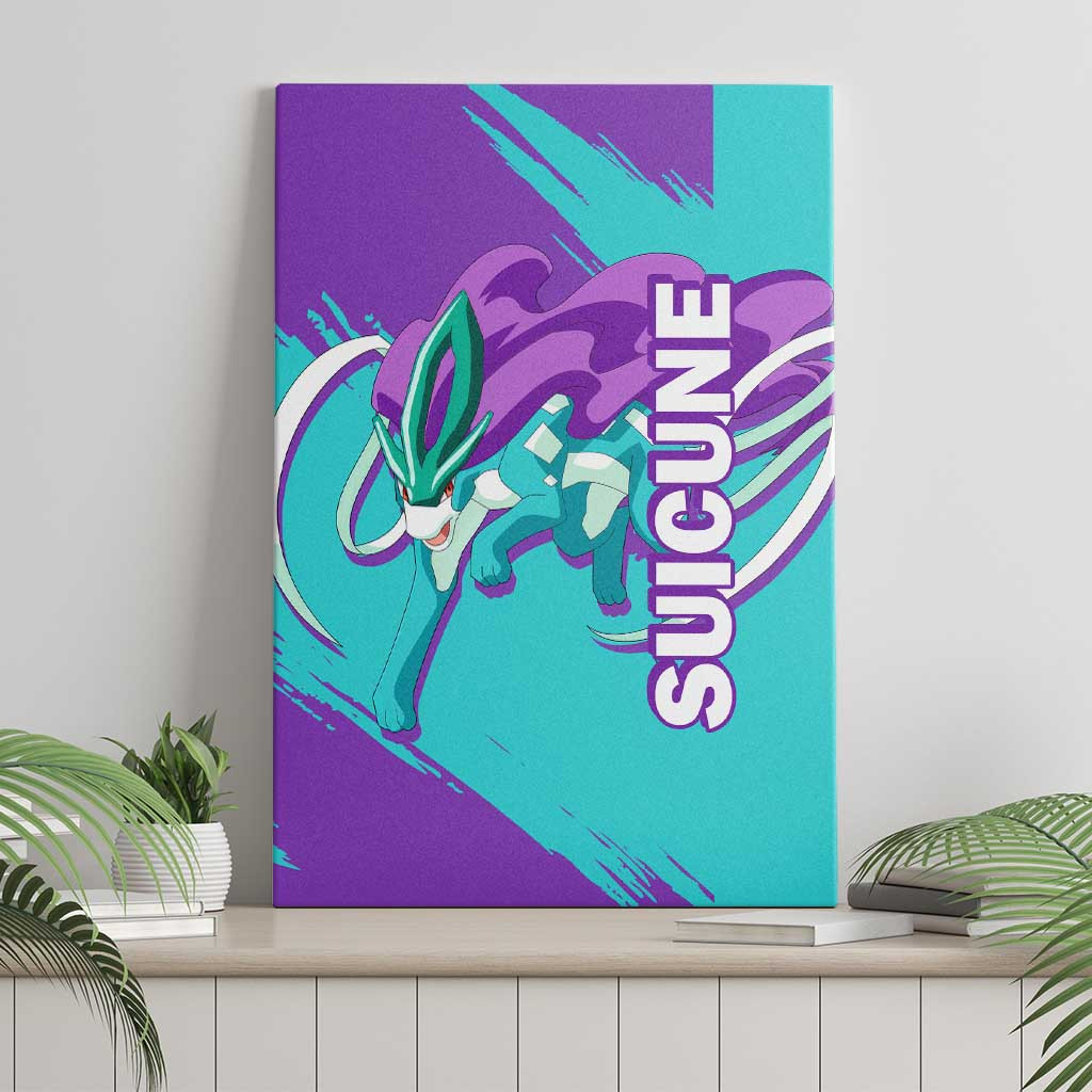 Suicune Pokemon Canvas Wall Art Anime Style Ts04