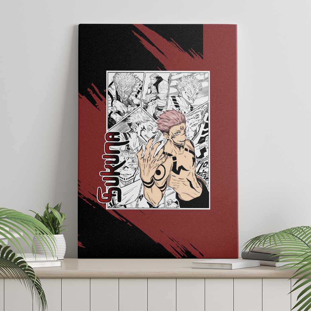 Sukuna One Piece Canvas Wall Art Anime Mix Manga Style