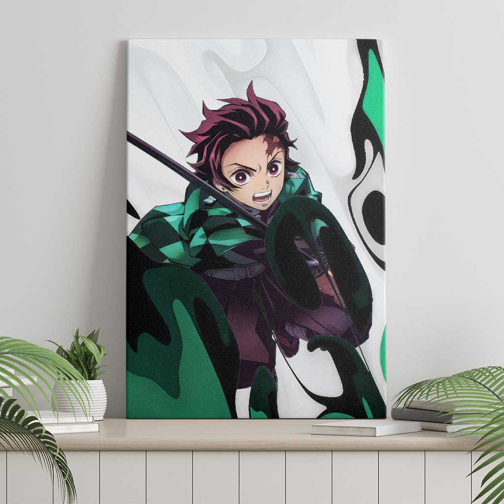 Tanjiro Kamado Demon Slayer Canvas Wall Art Anime Style Ts04