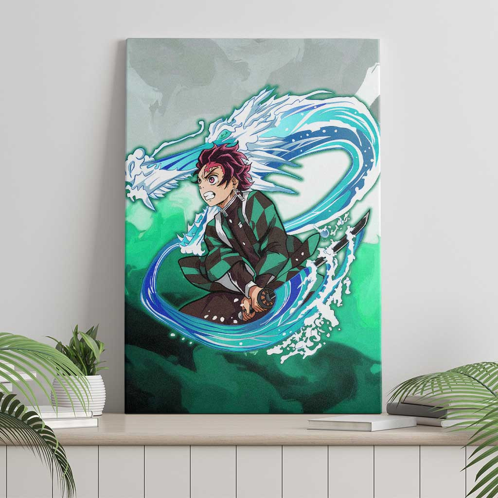 Tanjiro Kamado Demon Slayer Canvas Wall Art Anime Style Ts04