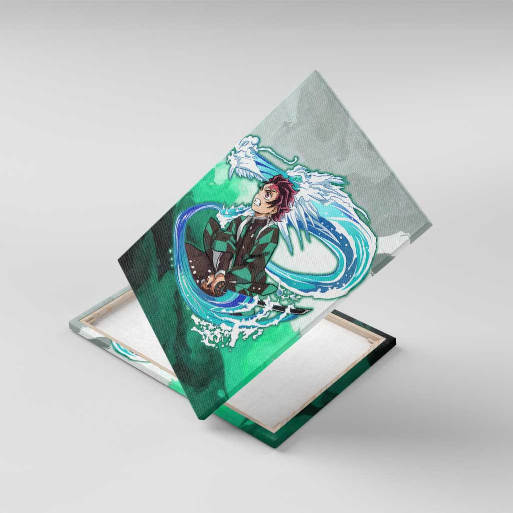 Tanjiro Kamado Demon Slayer Canvas Wall Art Anime Style Ts04