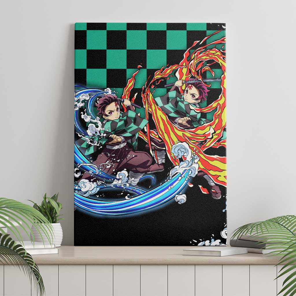 Tanjiro Kamado Demon Slayer Canvas Wall Art Anime Style Ts04
