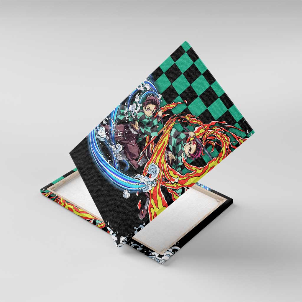 Tanjiro Kamado Demon Slayer Canvas Wall Art Anime Style Ts04
