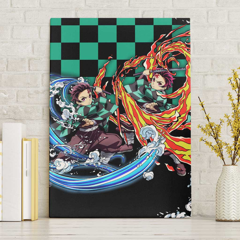 Tanjiro Kamado Demon Slayer Canvas Wall Art Anime Style Ts04