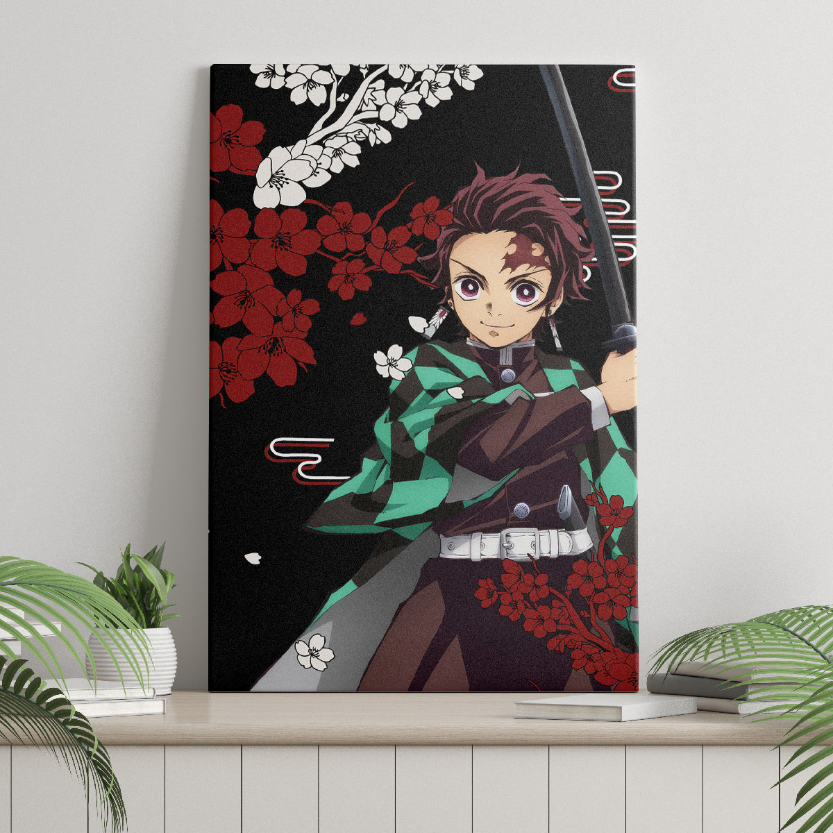 Tanjiro Kamado Japan Style Canvas Wall Art