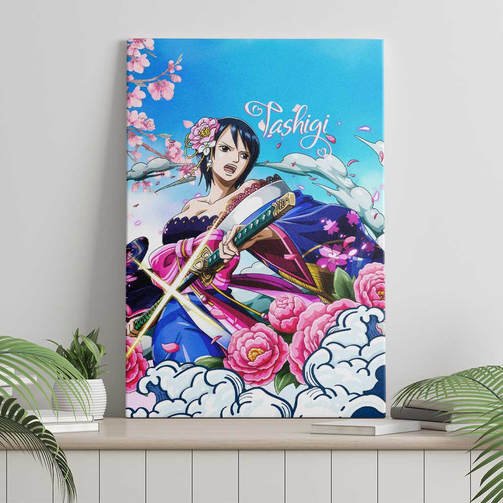 Tashigi One Piece Canvas Wall Art Anime Style