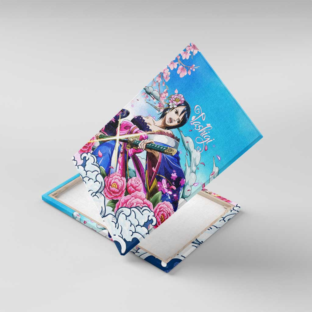 Tashigi One Piece Canvas Wall Art Anime Style